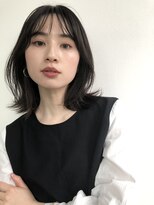 ケーツー エソラ池袋店(K-two)&nbsp;シースルー×ゆるふわくびれミディ［髪質改善/池袋&目白&大塚］