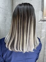 ガナンシア 横浜本店(ganancia) グラデーションカラー　シールエクステ