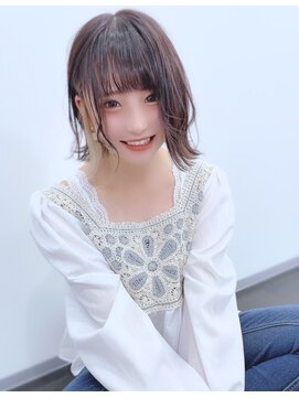 ログネオン(.6 -ROGU- neon) 【ログネオン】ショートボブ×イヤリングカラー