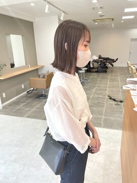 シンス(Since) NEW BASIC 外ハネボブ ショコラアッシュ　中村隆一