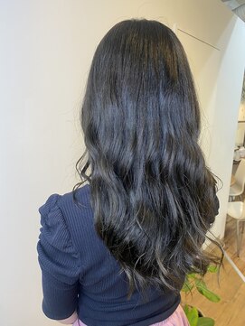 エシカル(ethical) ブリーチなし×暗めアッシュカラー