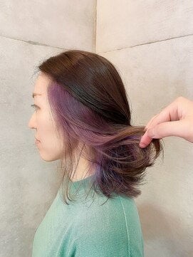ムーサ(musa) ラベンダーインナーカラー