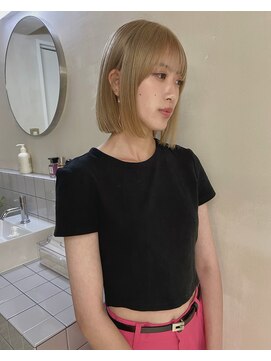 キヴィ(kivi) ハイトーン/ベージュカラー/ボブ