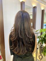 ヘアアーク(HAIR arc)&nbsp;ロングレイヤー巻き髪#幕張本郷##京成津田沼#京成大久保