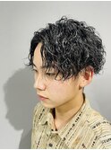 センターパートツイストスパイラル