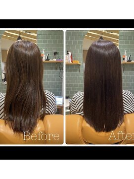 ルスリー 登米店(Lsurii) 髪質改善カラー