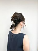 《TOPHAIR 玉島店/ ベリー》編みおろしアレンジ