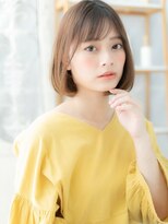 モッズヘア 上尾西口店(mod's hair)&nbsp;■ペールベージュ前下がりカールボブ208-2★上尾20代30代40代