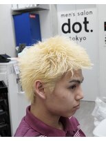 メンズ サロン ドット トウキョウ 町田店(men's salon dot. tokyo)&nbsp;ザクザクショート×抜きっぱなしカラー〔町田/メンズカット〕