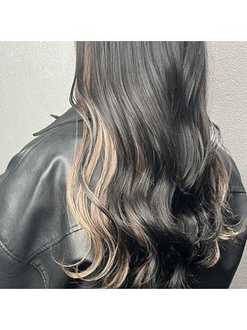 ミル 今治(1003 mille IMABALI) インナーカラー/裾カラー/ベージュカラー/ハイライトカラー