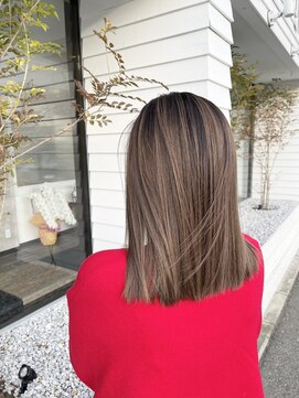 ヴォイスヘアーデザインウル(Voice hair design ulu) グラデーションカラー/大人カラー/髪質改善/玉村/伊勢崎/