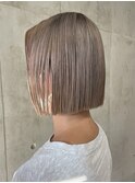 グレージュ　大人ガーリー