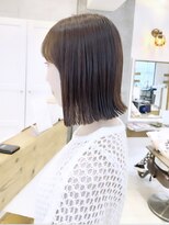 センスヘア(SENSE Hair) 簡単スタイリング！切りっぱなしボブ