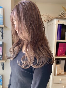 ヘアーデザイン シュシュ(hair design Chou Chou by Yone) ☆chouchou☆ピンクベージュ