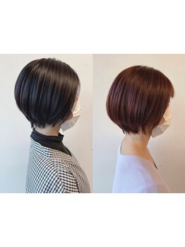 《明るい白髪染め・白髪ぼかし》暗すぎないわがままカラー叶えます◎”理想の色味”もご相談ください♪