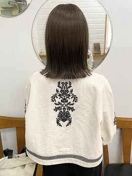ハイフ(haif) 【haif】切りっぱなしボブ
