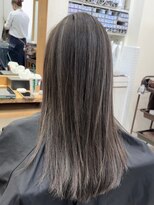 ラゴム 池袋(LAGOM)&nbsp;切りっぱなしボブ/美髪/ピンクブラウン[池袋/髪質改善]