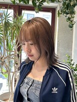ヲタク(wotaku.)&nbsp;ミルクティーブラウンブリーチなしカラーくすみカラー
