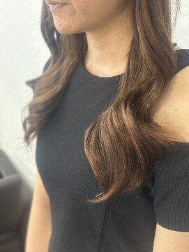 プルエクステのお店ネクスト(NEXT) #プルエクステ#ブラウン#ロングヘアー