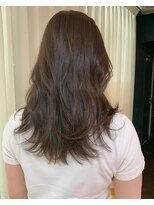 クラフト ヘア デザイン(CRAFT HAIR DESIGN)&nbsp;【CRAFT渡邉】レイヤーミディ / イルミナ チャコールグレー