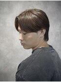 曲がる縮毛矯正で作る毛流れセンターパート