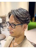 ツーブロフェザーショート