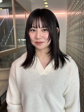 フィルムス 表参道(FILMS) 姫カットレイヤー/レイヤーカット/韓国風巻き/顔周り/表参道