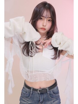 キング(K!ng) 縮毛矯正髪質改善ハイライトレイヤーカット葛葉美容室エクステ