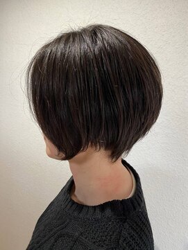 カミソメヤイロドリ(髪染やIRO-D-ORI) ダークブラウン 髪質改善 30代 40代 美髪 艶髪 艶トリートメント