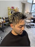メンズカット+メッシュ