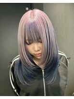 ヌル 原宿店(Null)&nbsp;アンブレラカラー/デザインカラー/ルーツカラー/原宿/表参道