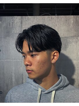 メゾンフォーメン 心斎橋店(Maison for men) ニュアンスパーマ/フェザーショート/ラルフカールセンターパート