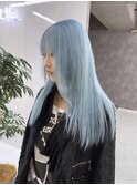 イメチェン/レッドブラウン/フルバング/似合わせカット/溝ノ口駅