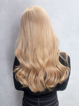 シオン(shion) ロング顔周りレイヤー美髪韓国ヘアくびれヘア_ba551742