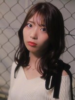 ベレッタ ネヤガワ(veretta. neyagawa)&nbsp;ツヤブラウン/こっくりミディ/人気スタイル/韓国っぽ/ゆる巻き