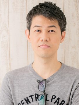 モッズヘア メン 上尾東口店(mod's hair men) 斜めバング清潔感刈り上げない社会人ショートZ上尾