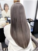 【秋冬おすすめ】シルバーグレー × LAケラチントリートメント
