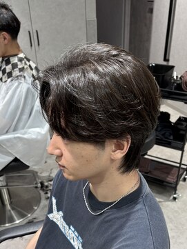 テクト バイアッシュ 吉祥寺店(Tect by Ash) ニュアンスパーマフェザーパーマセンターパートテーパーフェード