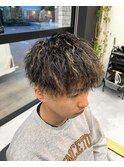 金メッシュ×ツイストスパイラル