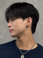 エルマーク 四条烏丸(L-MARK)&nbsp;マッシュヘア/黒髪/メンズカット/men's/メンズ/眉毛