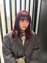 ヘイロー(HALO) ワインレッド/カシスピンク/ブリーチなしダブルカラー/髪質改善