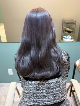 フラム 渋谷(flamme) ◯【ブリーチ1回】ラベンダーグレージュ