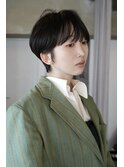 マッシュショート／ケアストレート○