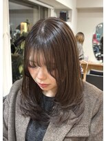 ラフテル(RAFTEL) 【レイヤーカット】×【ダークブラウン】