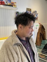 エルエフェ(EL JEFE)&nbsp;【ツイストパーマスタイル】［東中野］［落合］［バーバー］