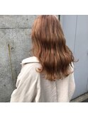 切りっぱなしボブ/エアリーロング/美髪/ピンクブラウン[国分寺]