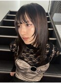 表参道/イメチェン/ピンクベージュ/アンブレラカラー/前髪