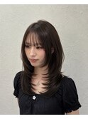 Korean Layer cut × Mocha brown