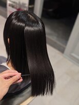 アンドットエス 銀座(and.S) 【髪質改善】【汗に負けない】縮毛矯正で叶う艶髪美人