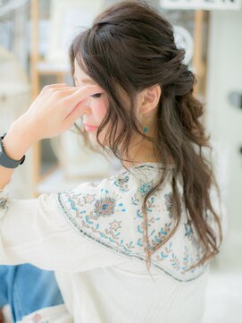 モッズヘア 上尾西口店(mod's hair) ボヘミアンテイストがGOOD♪小顔ハーフアップa